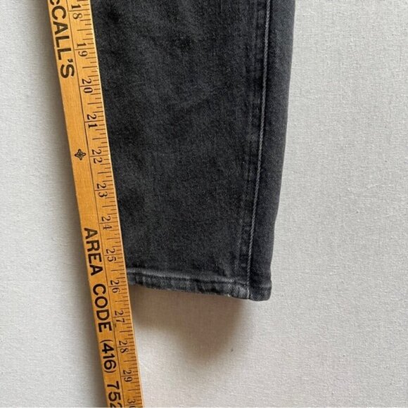 Madewell black denim skinny overalls Sz XS - Picture 11 of 13
